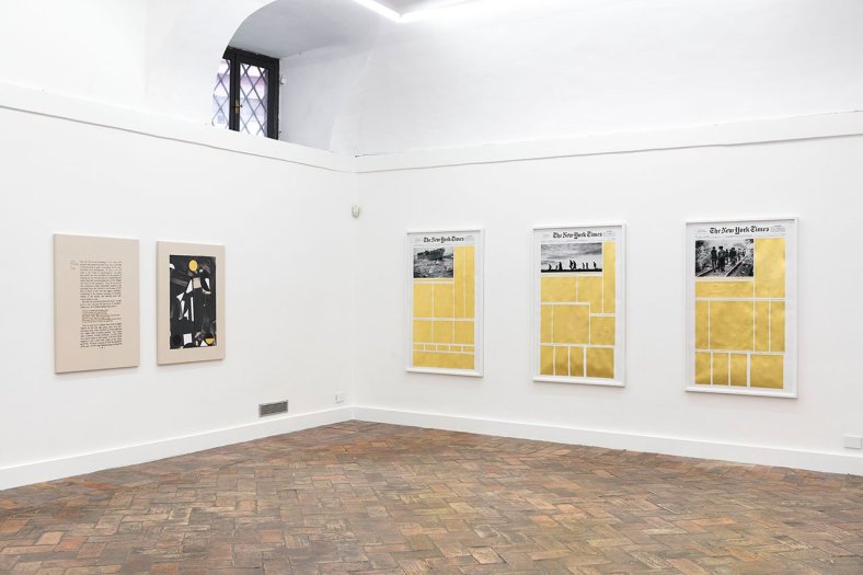 f2_panos_tsagaris_let_the_sun_protest_marie_laure_fleisch_gallery_rome_exhibition_view_photo_by_giorgio_benni_yatzer